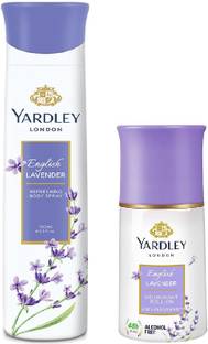 YARDLEY ENGLISH LAVENDER DEO + ROLL ON PACK OF 2