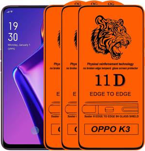 ज़ेस्टर एज टू एज टेम्पर्ड ग्लास OPPO K3 के लिए