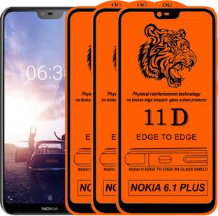 PFOAM Edge To Edge Tempered Glass for Nokia 6.1 Plus