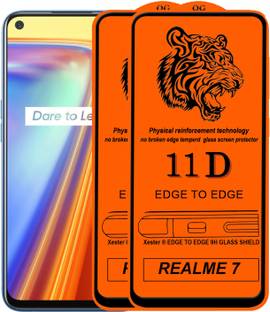 Xester Edge To Edge Tempered Glass for REALME 7