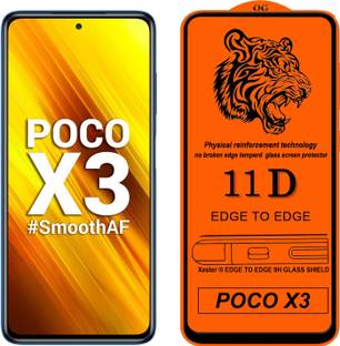 Xester Edge To Edge Tempered Glass for POCO X3