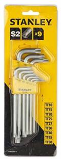 STANLEY STMT92625-8 Long Torx 9 Pcs Allen Key Set