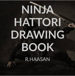 ninja hattori drawing book