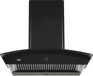 Kaff Rosett DHC 60 Filterless Auto Clean Wall Mounted Black 1180 CMH Chimney
