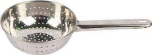 Bekner Bkn-001 Stainless Steel Poha Jara Handheld Colander Collapsible Strainer
