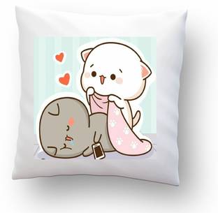 craft maniacs Art Silk Cushions Cover