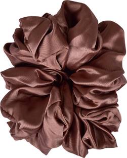 RHYNISH Satin Silk Hijab/Volumizer Hair Scrunchies Rubber Band
