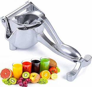 PRAJVAL Aluminium Steel Hand Juicer/Hand Press Juicer stainless steel manual hand juicer/fruit and vegetable juicer/orange lemon fruit and citrus juicer/cold press juicer/juicer mixer/mixer grinder juicer/juicer for fruit/hand press/citrus juicer(Silver) Hand Juicer
