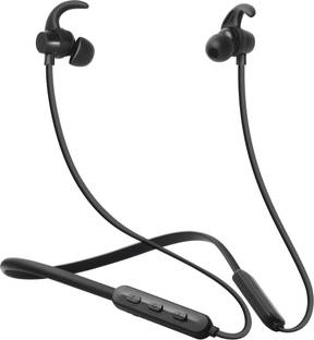 Croma Bluetooth Neckband with Mic CREA7314 (Black) Bluetooth