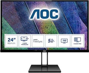 AOC 60.96 cm (24 inch) Full HD IPS Panel Monitor (24V2Q)
