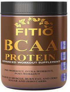 FITIO Real BCAA 100% Micronized Vegan, Muscle Recovery & Endurance BCAA B83 Ultra BCAA