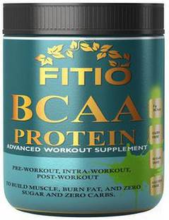 FITIO BCAA Premium With L-Glutamine & Citrulline Malate B123 Premium BCAA