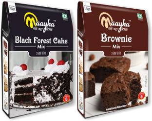 Maayka - Ek Atoot Rishta Black Forest Cake & Brownie Mix 200gm + 175gm 375 g