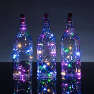 One Trade India 20 LEDs 3.05 m Multicolor Steady String Rice Lights