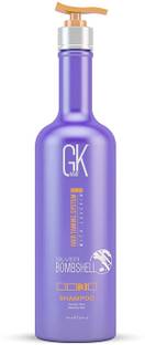 GK Hair Silver Bombshell Shampoo for Anti Yellow & blonde/ash hair