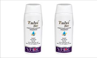 VHRC Tulsi Gold Liquid Hair Cleanser (Shampoo) (Pack of 2)