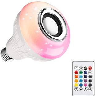 MEZIRE Smart Light Color Changing Bluetooth Music Bulb for Party, Festival, Birthday Celebration Smart Bulb