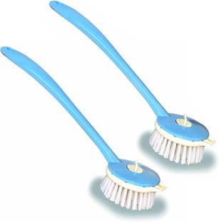 homfine Round Sink Wash Basin Cleaning Brush Pack Of 2