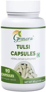 Grenera Tulsi Holy Basil Leaf Capsules