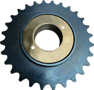 HUMSER 28 Teeth with Freewheel E-Rickshaw Chain Sproket 28 Teeth Sprocket