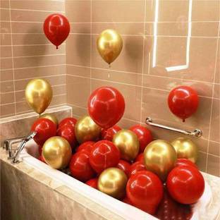 THE AMEX COMPANY Red, Gold Balloon