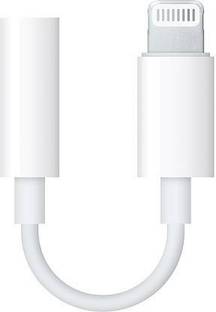 RingTel White White Compatible Bluetooth version Lightning iphone audio jack 3.5mm jack to iphone adapter connector to 3.5 headphone jack converter with Music & Calling Function for iPhone Xs MAX, XR, X, 8, 7, Plus, 6S, 6, SE,5S,5C,Pad iOS Devices Phone Converter (iOS) Phone Converter