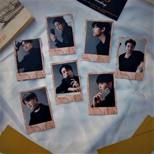 Niki Enterprises 8.89 cm BTS Brown Stickers Self Adhesive Sticker