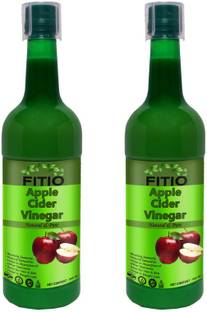 FITIO Apple Cider Vinegar With Mother Vinegar Vinegar (M) (Pack Of 2) Pro Vinegar