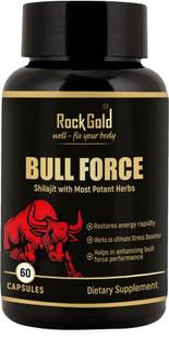 Rock Gold Bull Force For Strength & Endurance Capsule 500 mg