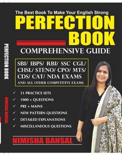 PERFECTION BOOK - ENGLISH WITH NIMISHA BANSAL