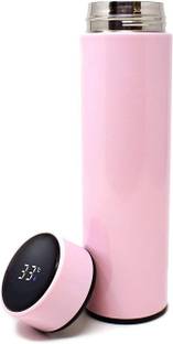 GLOBLE Smart Vacuum Insulated Water Bottle with LED Temperature Display 500 ml Bottle