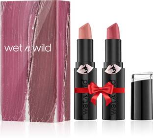 Wet n Wild Meglast Lipstick Combo (Bare it All, Wine Room)