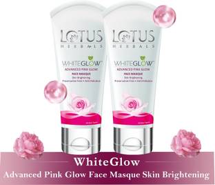 LOTUS HERBALS Whiteglow Advanced Pink Glow Face Masque, for Spotless & Bright skin, _100 gm ( Pack of 2 )