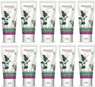 PATANJALI Saundarya Neem Tulsi (15gm X 10) Face Wash