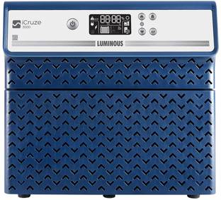 LUMINOUS iCruze 3000 2.8 KVA 2240W Pure Sine Wave Super Inverter for Home, Office, and Shops (Dark Blue) Pure Sine Wave Inverter