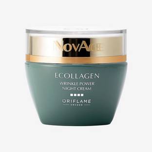 Oriflame Sweden Novage Ecollagen Wrinkle Power Day Cream is a powerful multi-tasking day cream, which hydrates and corrects wrinkles to leave skin smooth, soft and radiant, and helps to slow skin ageing.