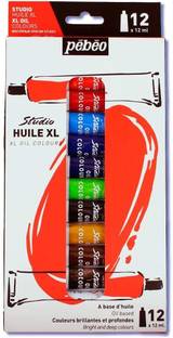 PEBEO Studio Fine XL Oil Set of 12 colors in 12 ml