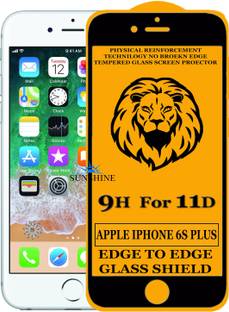 SUNSHINE Tempered Glass Guard for Edge to Edge Tempered Glass For - IPHONE 6S PLUS