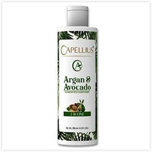 Tiens Capellius 2 In 1 Argan and Avocado Shampoo with Conditioner (400ML) PACK-2