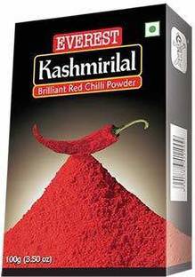EVEREST Kashmiri Lal Mirch Powder Pack of 100 g X 2