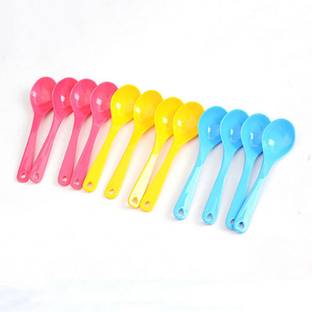 PuthaK Plastic Table Spoon Set