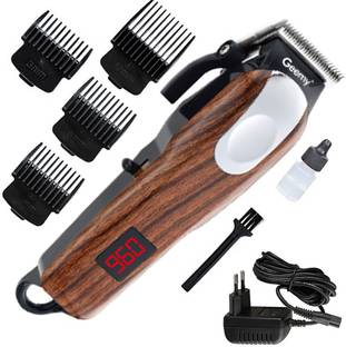 Gemmy Professional man hair trimmer rechargeable hair clipper powerful shaver Trimmer 180 min  Runtime 4 Length Settings