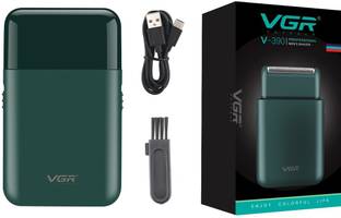 VGR V-390 Trimmer 45 min  Runtime 0 Length Settings
