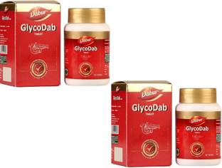 Dabur GlycoDab - for the effective management of Diabetes 60 tablets (pack of 2)