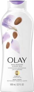 OLAY DAILY MOISTURE ALMOND MILK BODY WASH IMPORTED