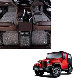 Drizon Leatherite 7D Mat For  Mahindra Thar