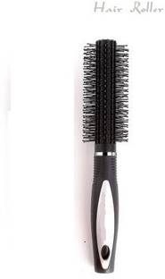 J & F Round Rolling Curling Comb Styling Hair Brush Tool For Long And Short Hair