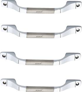 BUCKLER New 507 Zinc Alloy - 4 Inch-Glossy Cabinet|Kitchen|Drawer-4 Pcs Zinc Cabinet/Drawer Handle