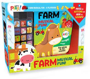 HELLO FRIEND Farm Musical Fun Box with Sound Phone Gadget