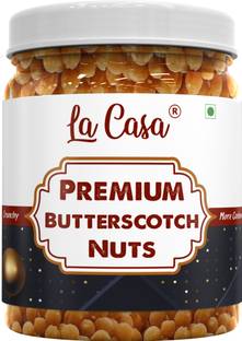 La Casa Premium Butterscotch Nuts | Crunchy Nuts Bits for Cakes & Cookies Decoration | Chips